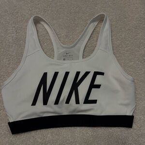 Nike Women's Black and White Sports Bra